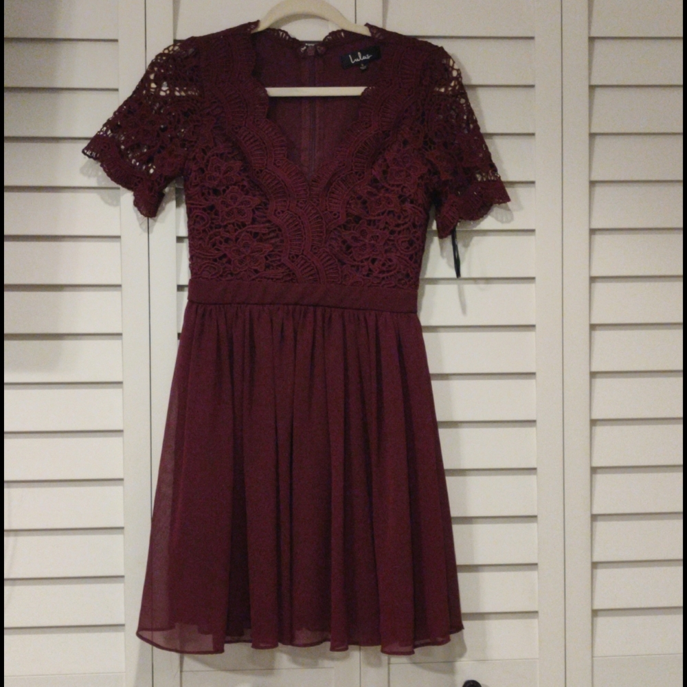Red Lace Dress